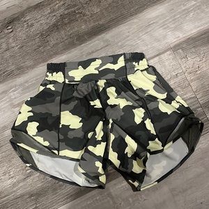 Camo lulu lemon shorts